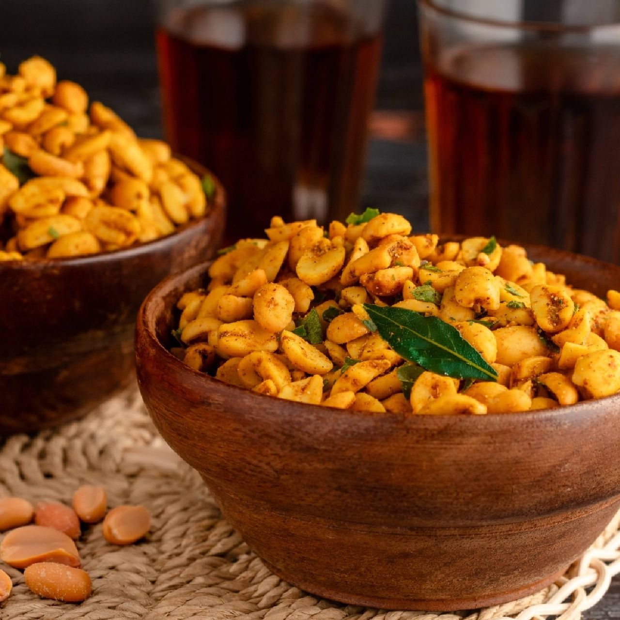 Buy Roasted Groundnut Snacks online from World of Mysore Pak – bold, crunchy split peanuts perfect for anytime snacking.